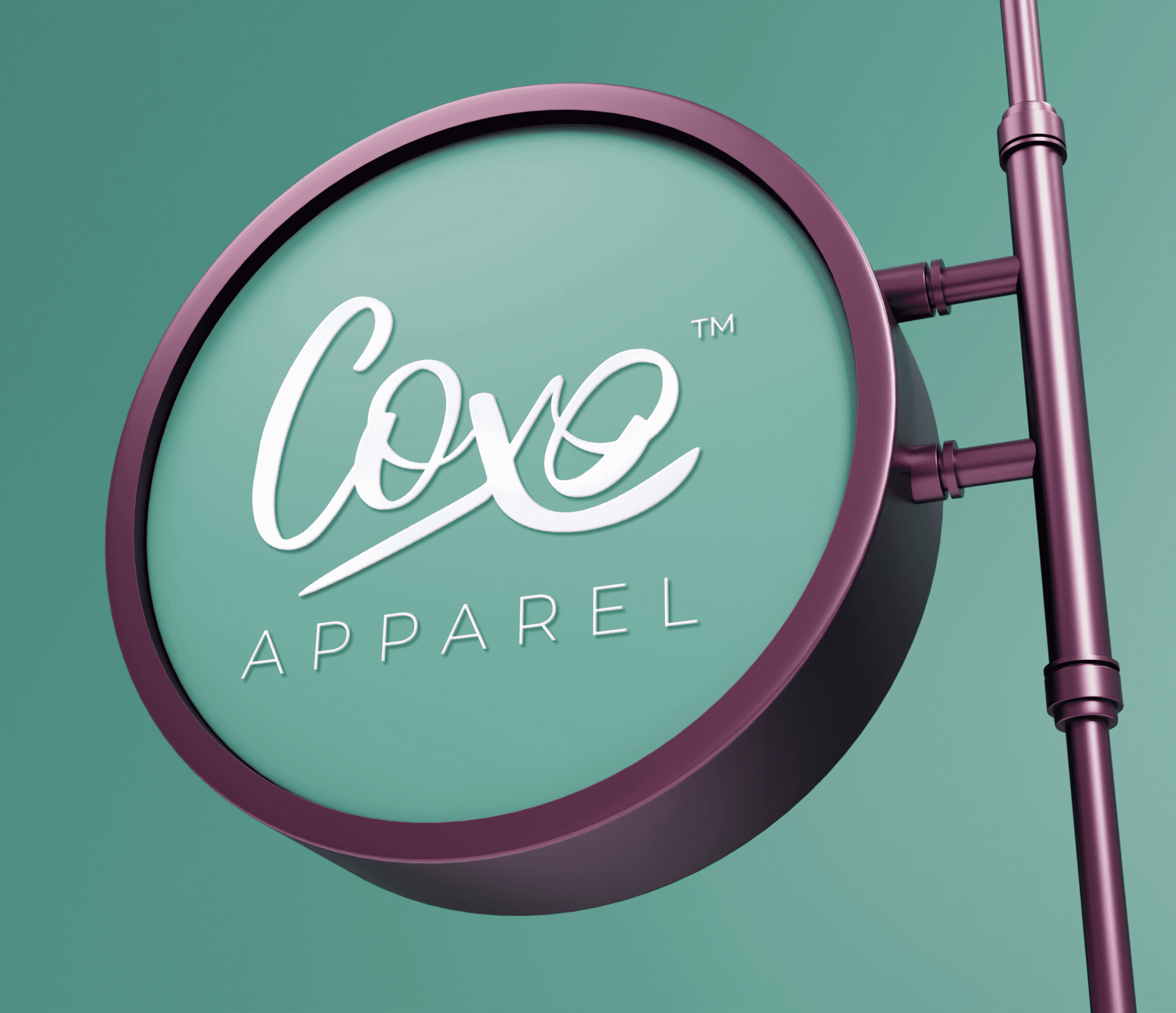 Coxo Apparrel — portfolio mockup